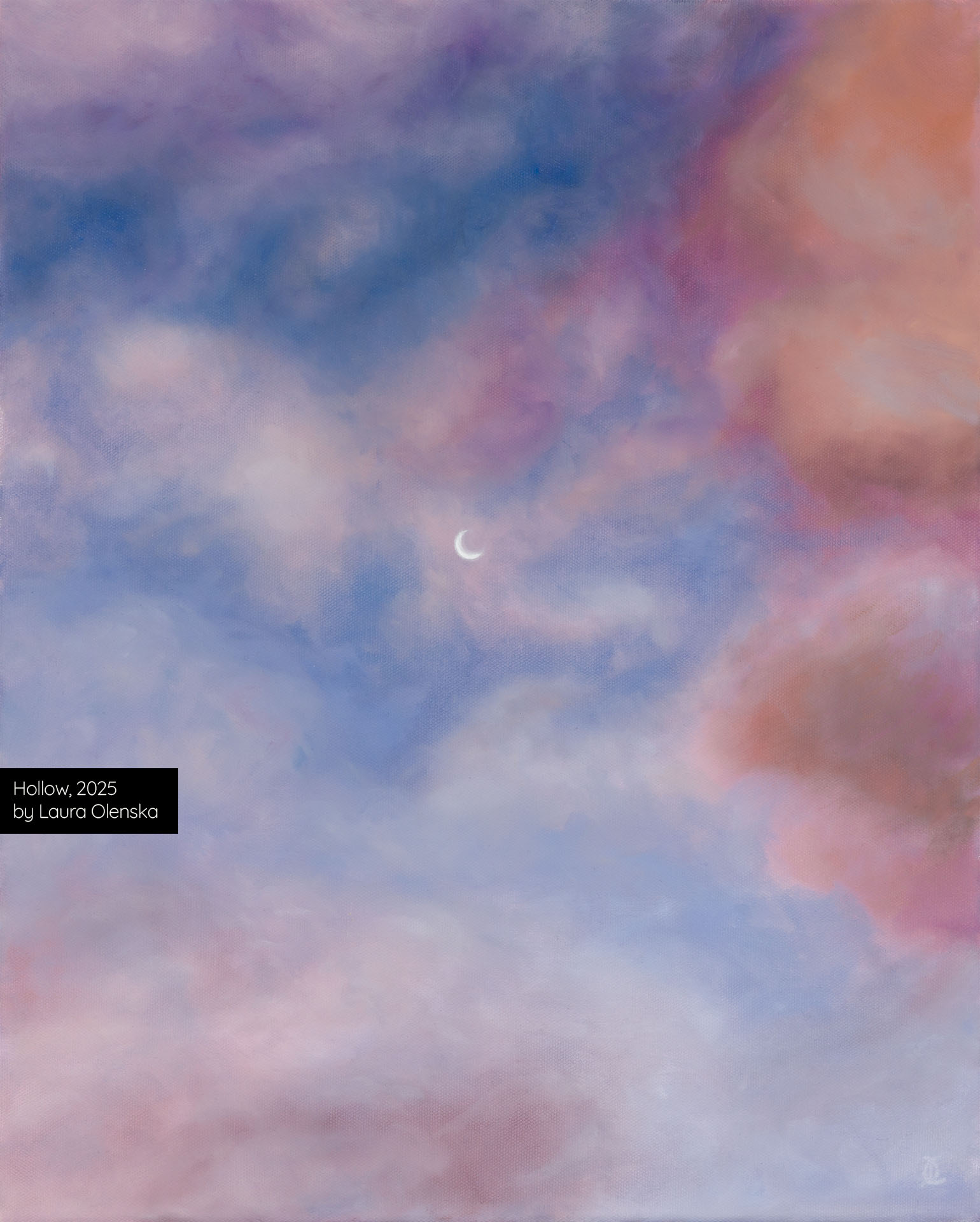 Laura Olenska Hollow 2025 Miramar sky NZ Wellington
