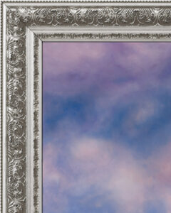 NZ framed art Laura Olenska Hollow 2025 Miramar sky NZ Wellington